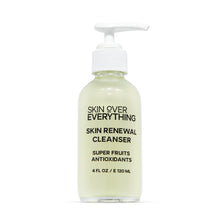 Load image into Gallery viewer, Skin Over Everything Skin Renewal Cleanser is a facial cleanser that helps cleans and brightens the skin. The facial cleanser smoothes rough skin, clears acne, and removes dirt from the pores.
